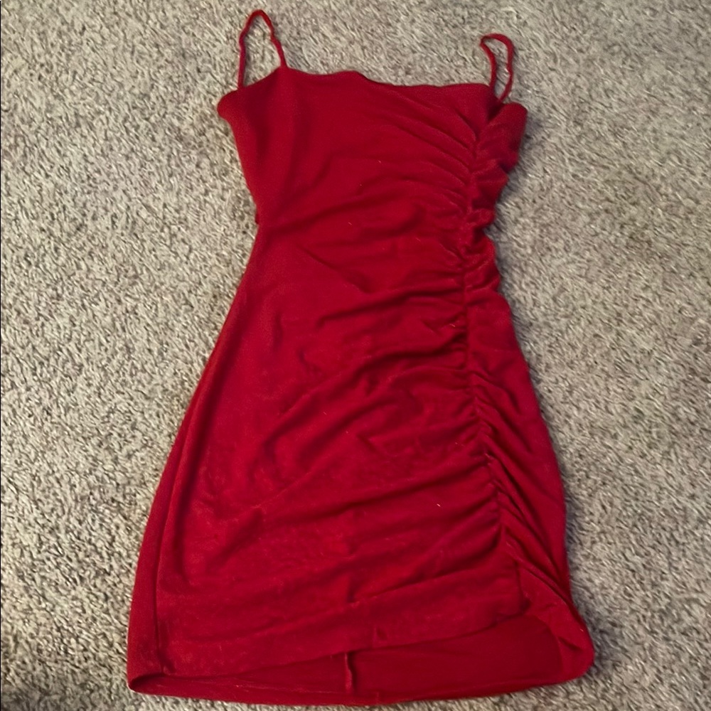 Lovely Day Scarlet Mini Dress